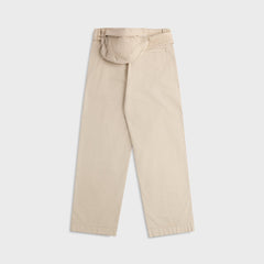 Hyein Seo Cotton Pant With Waist Bag - Greige | Kith Greige