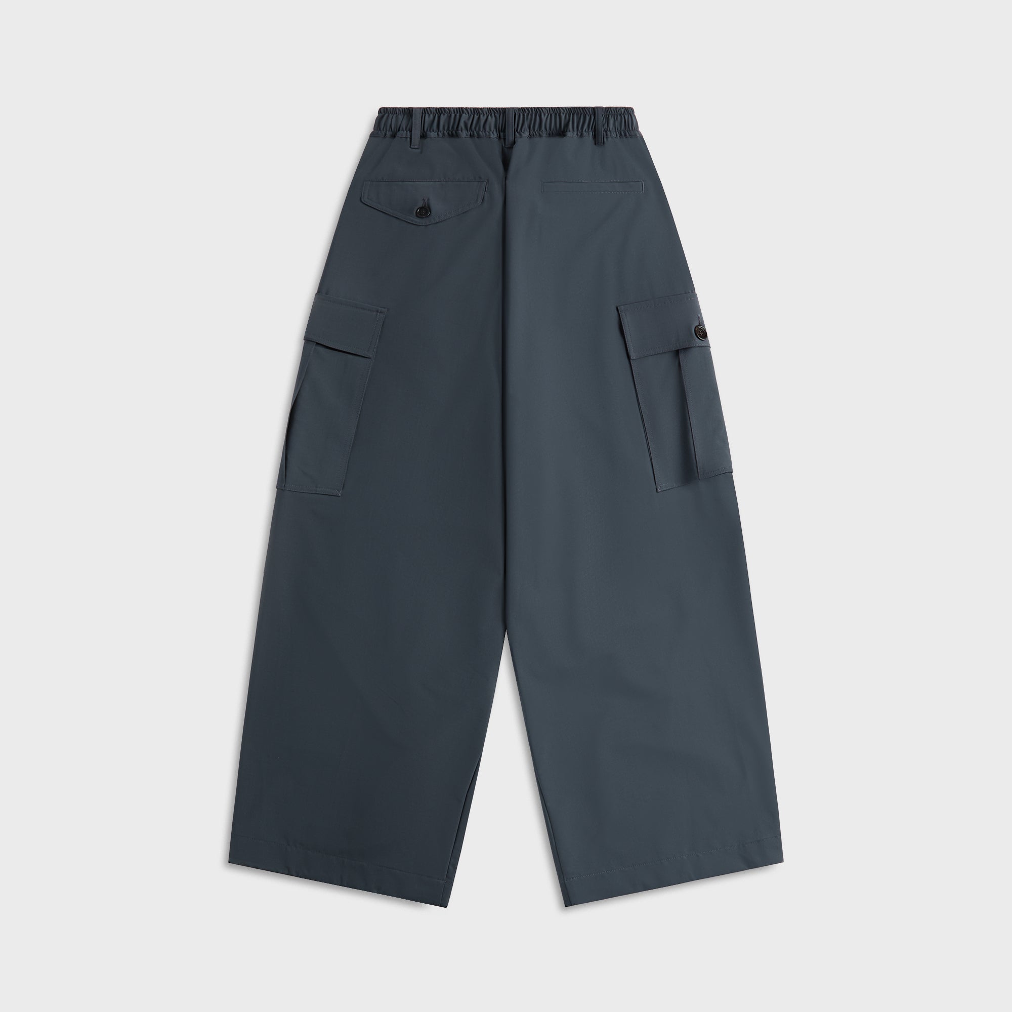 Marni Light Wool Blend Drawstring Cargo Workwear Pants - Dark Ash | Kith Dark Ash