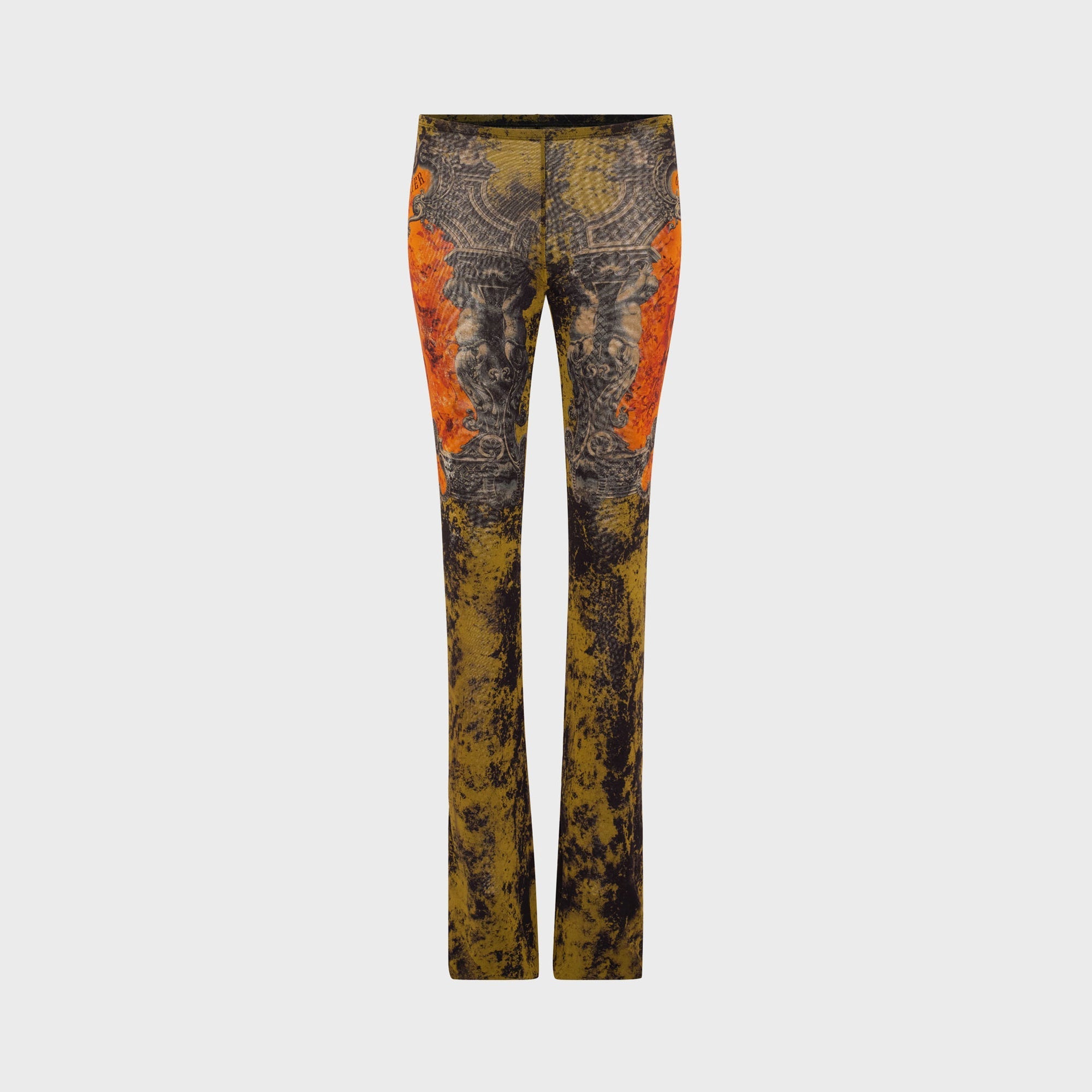 Jean Paul Gaultier Mesh Trouser - Printed Médaillon | Kith Printed Médaillon