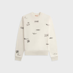 Marni Long Sleeve Sweatshirt - Natural White | Kith Natural White