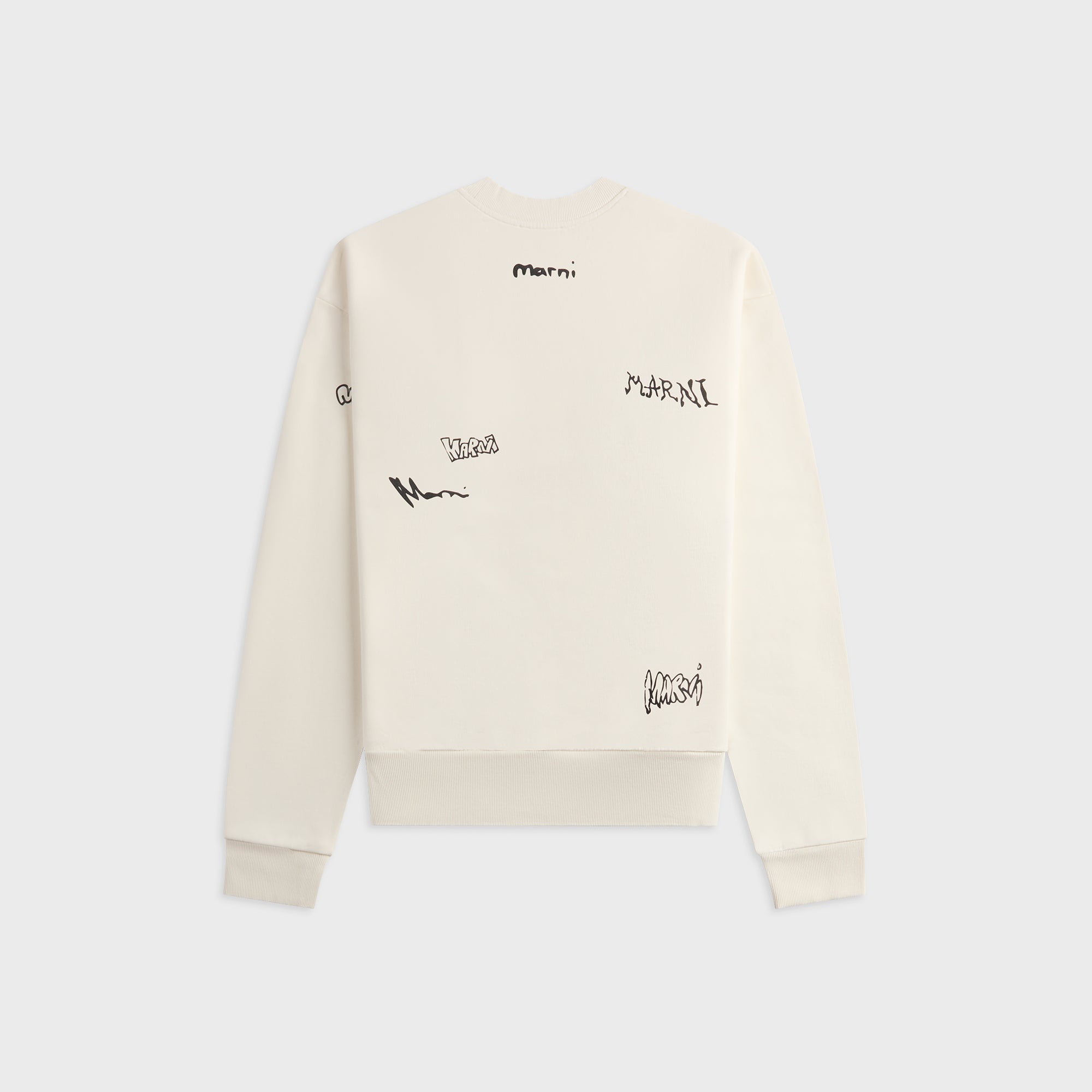 Marni Long Sleeve Sweatshirt - Natural White | Kith Natural White