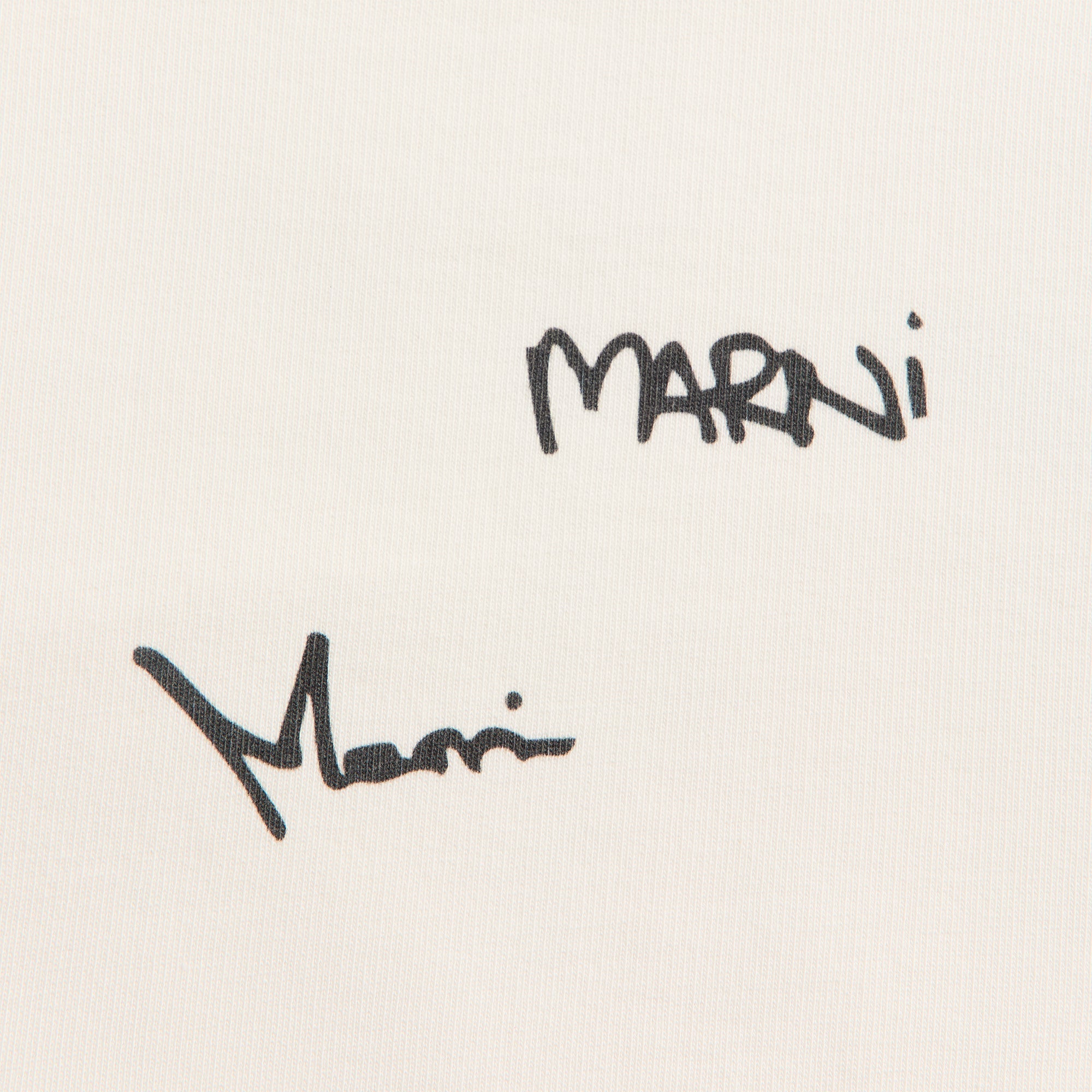 Marni Long Sleeve Sweatshirt - Natural White | Kith Natural White