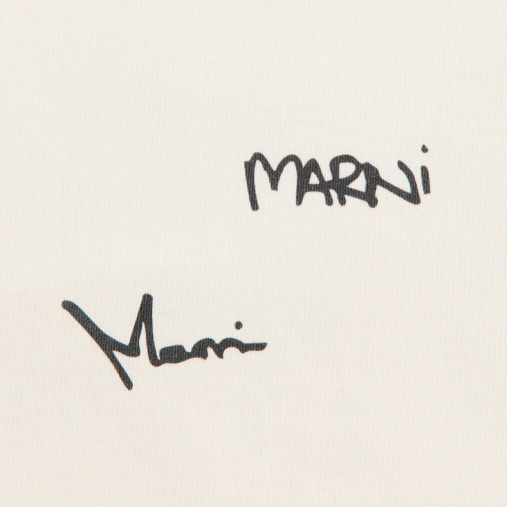 Marni Long Sleeve Sweatshirt - Natural White | Kith Natural White