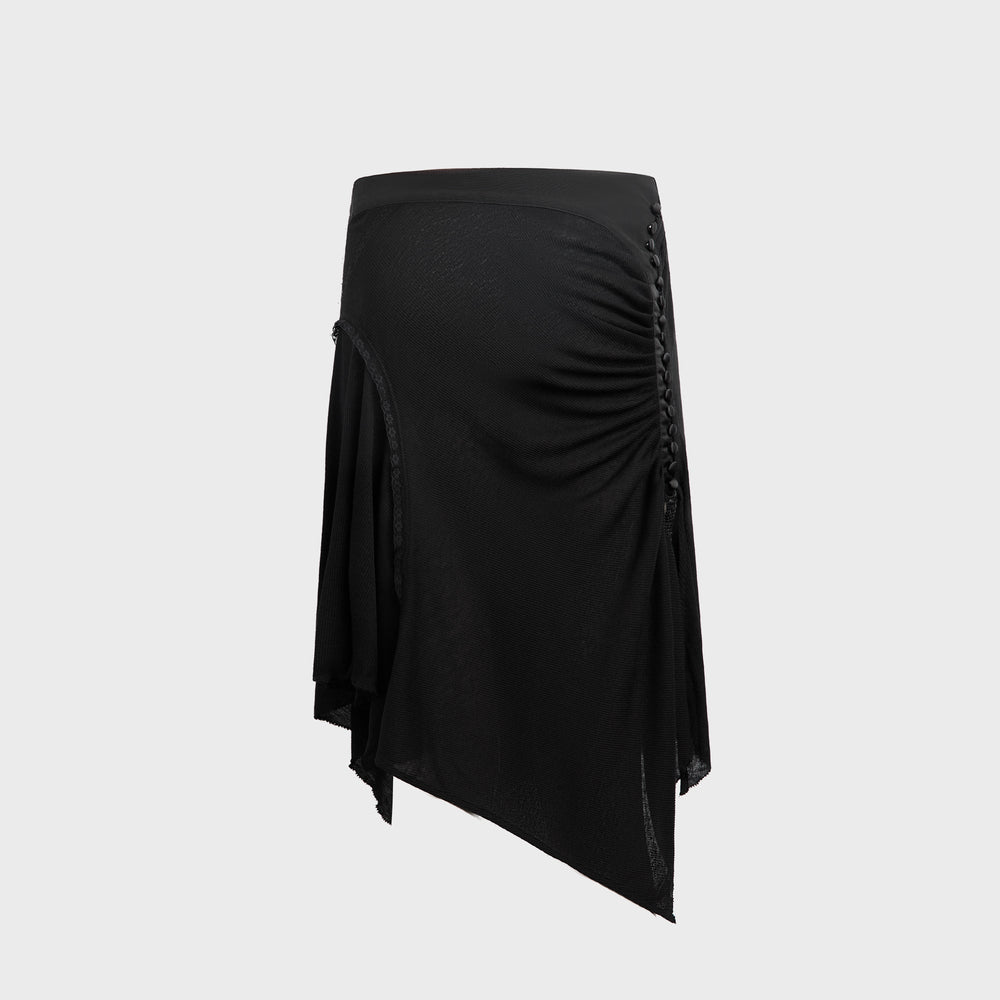 Hyein Seo Shirring Skirt - Black | Kith Black