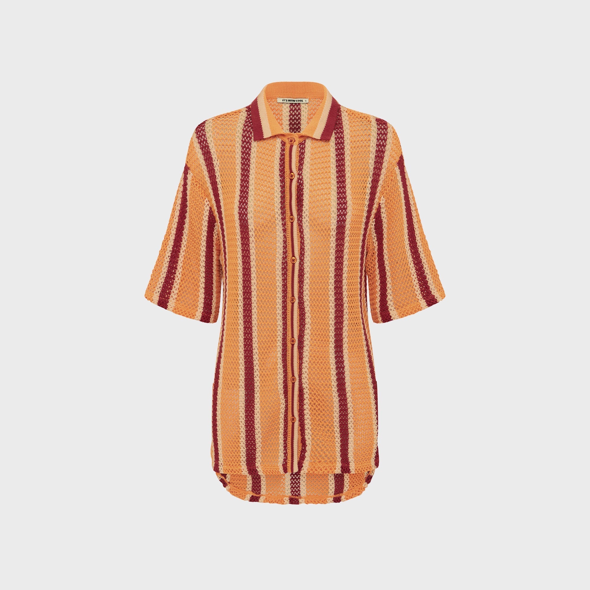 It's Now Cool The Crochet Shirt - Rodeo Stripe | Kith Rodeo Stripe