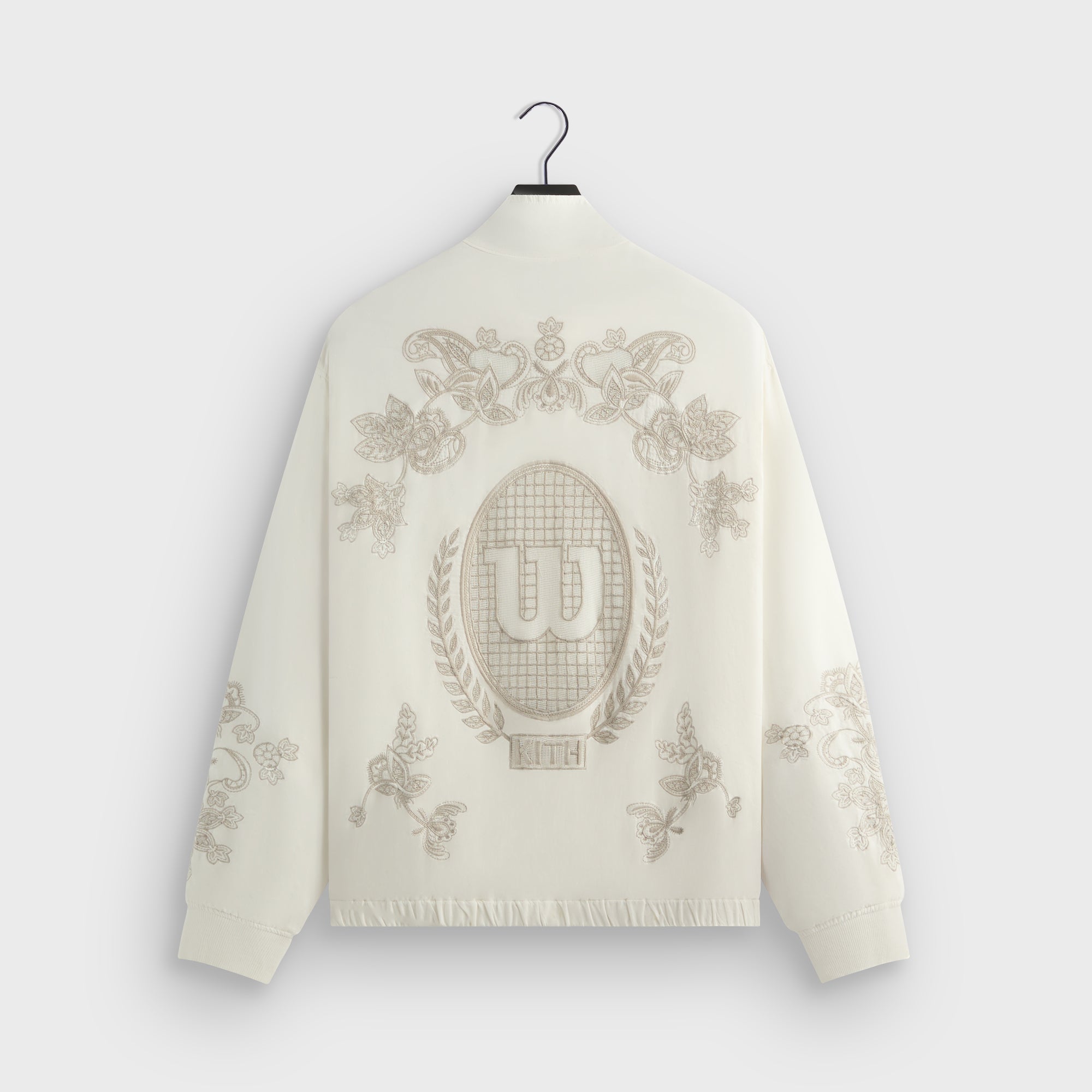 Kith for Wilson Embroidered Mesh Track Jacket - White | Kith White