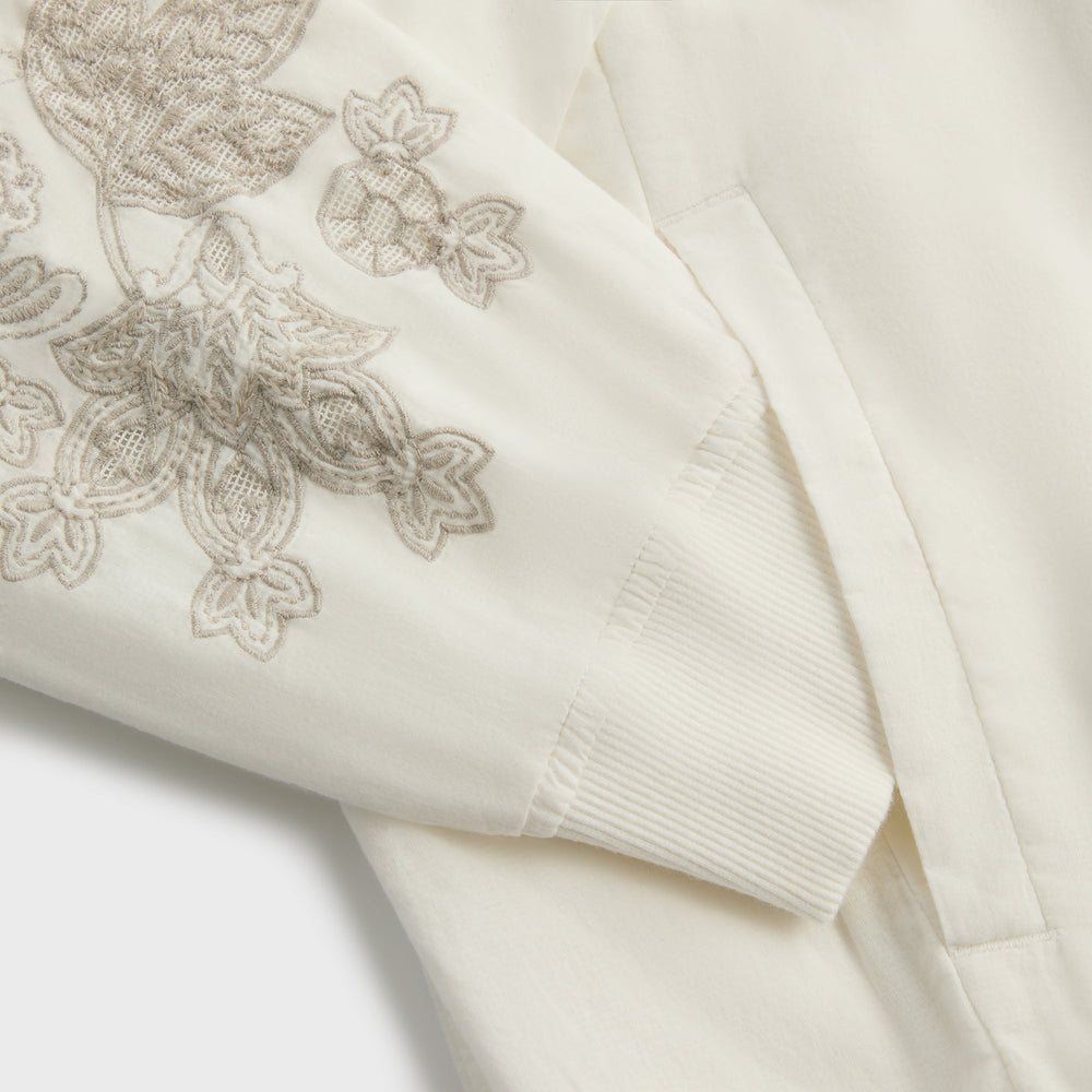 Kith for Wilson Embroidered Mesh Track Jacket - White | Kith White