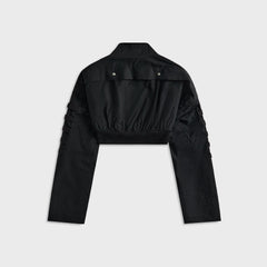 Rick Owens Anthem Flight Bomber Jacket - Black | Kith Black