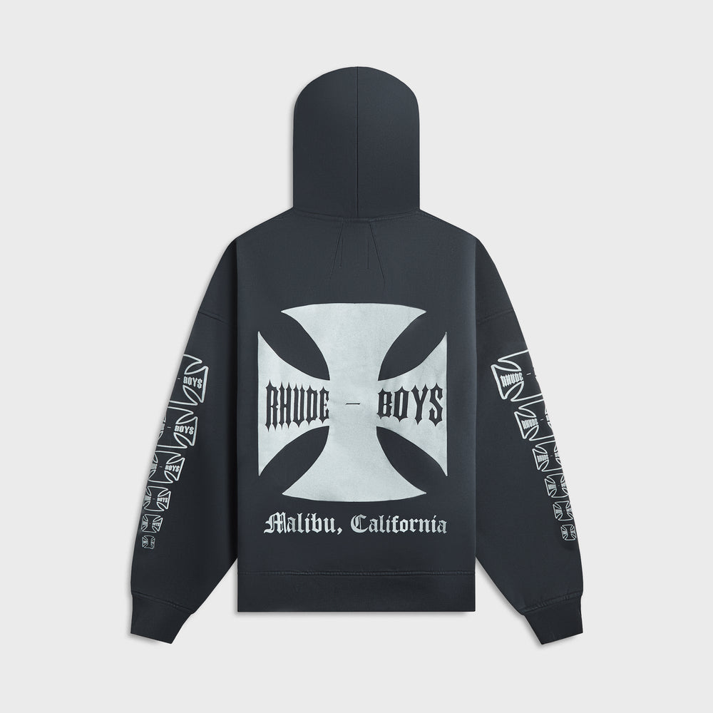 Rhude Boys Hoodie - Vintage Black | Kith Vintage Black