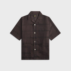 Needles Cabana Plaid Jacquard Shirt - Brown | Kith Brown