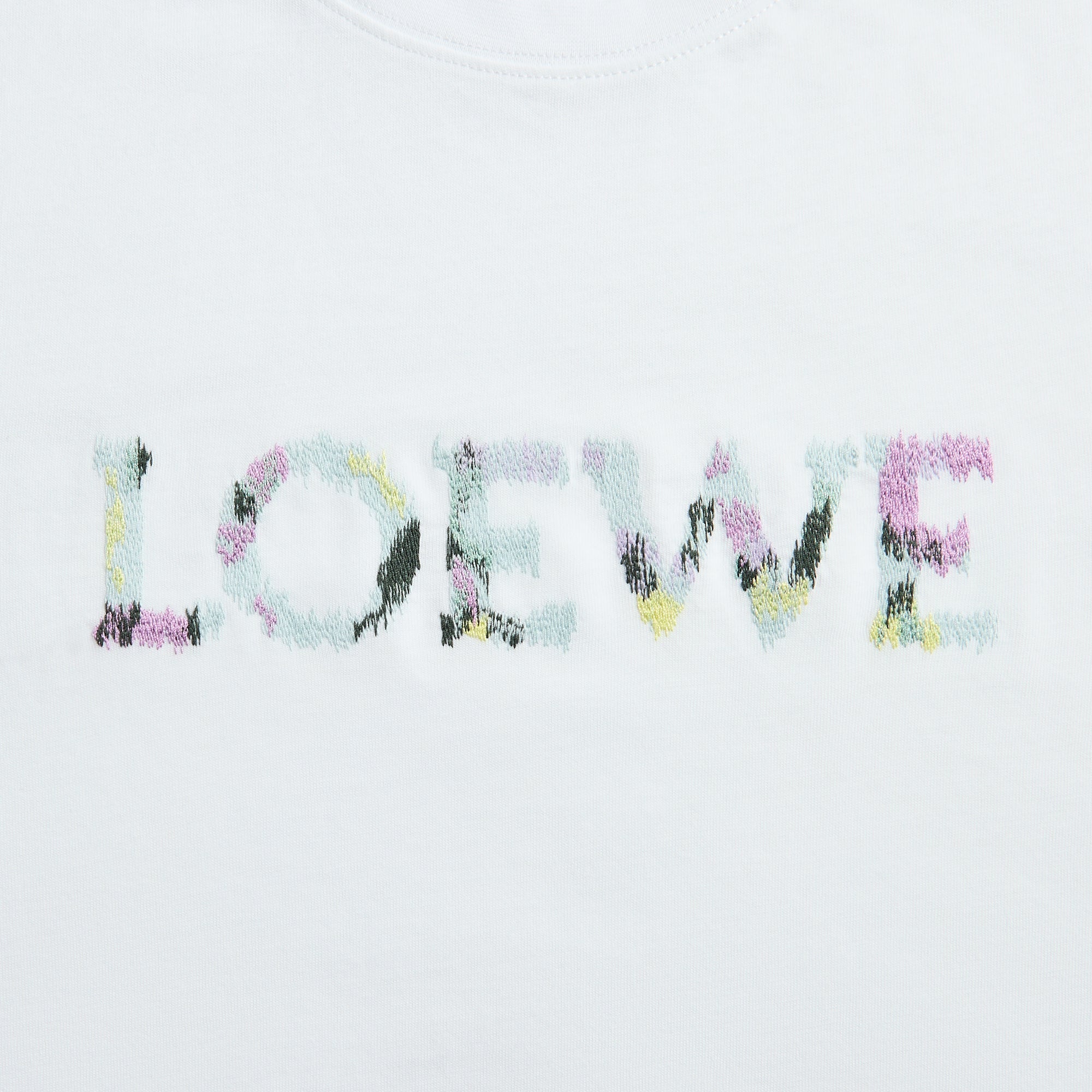 Loewe Relaxed Fit Tee - White | Kith White