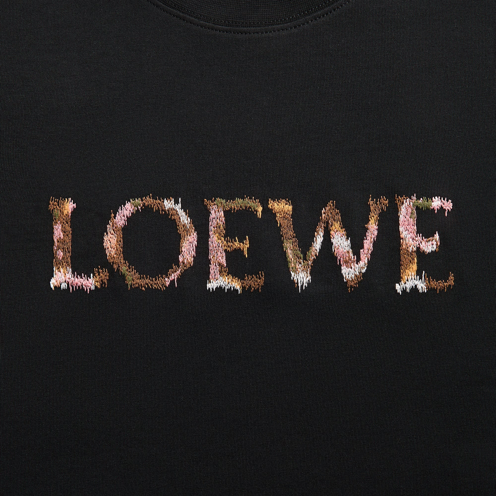 Loewe Relaxed Fit Tee - Black | Kith Black