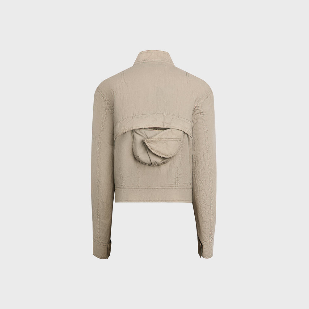 Hyein Seo Dyed Moto Jacket - Moon Grey | Kith Moon Grey