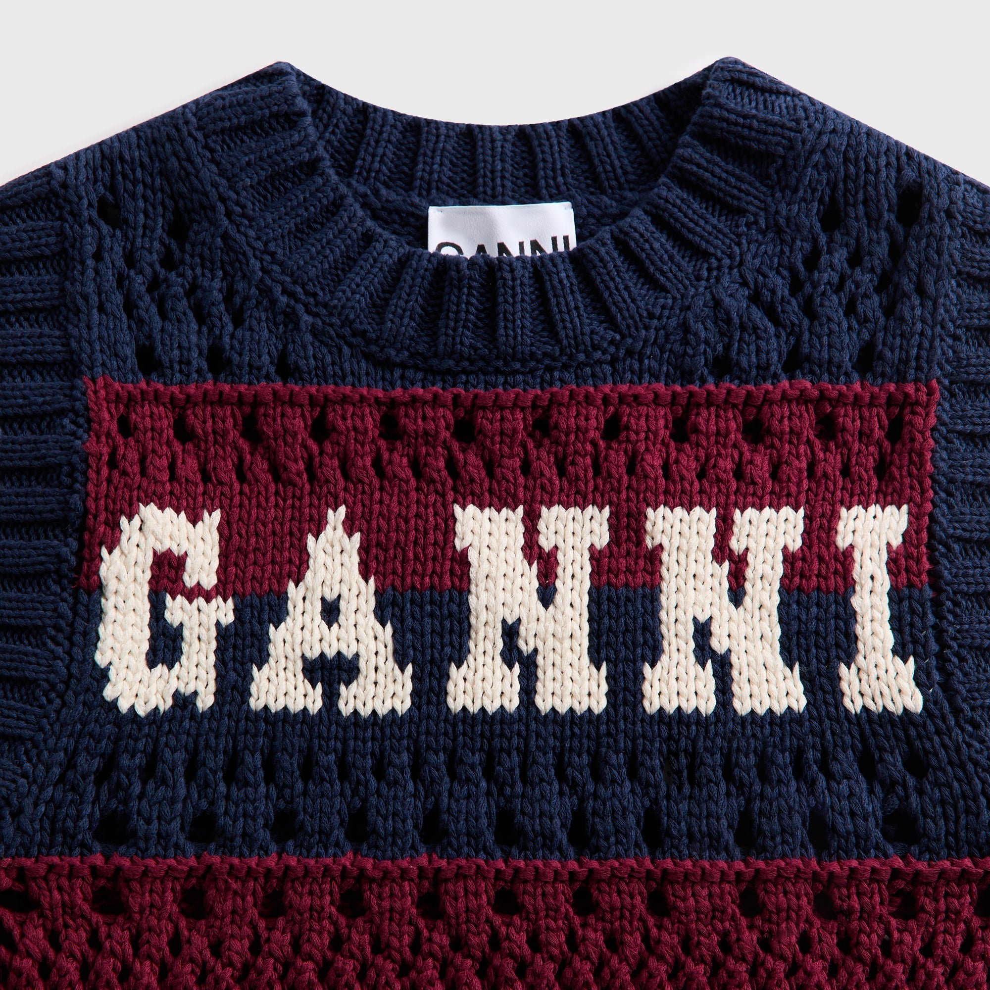 Ganni Cotton Mix Striped Vest - Multicolor | Kith Multicolor