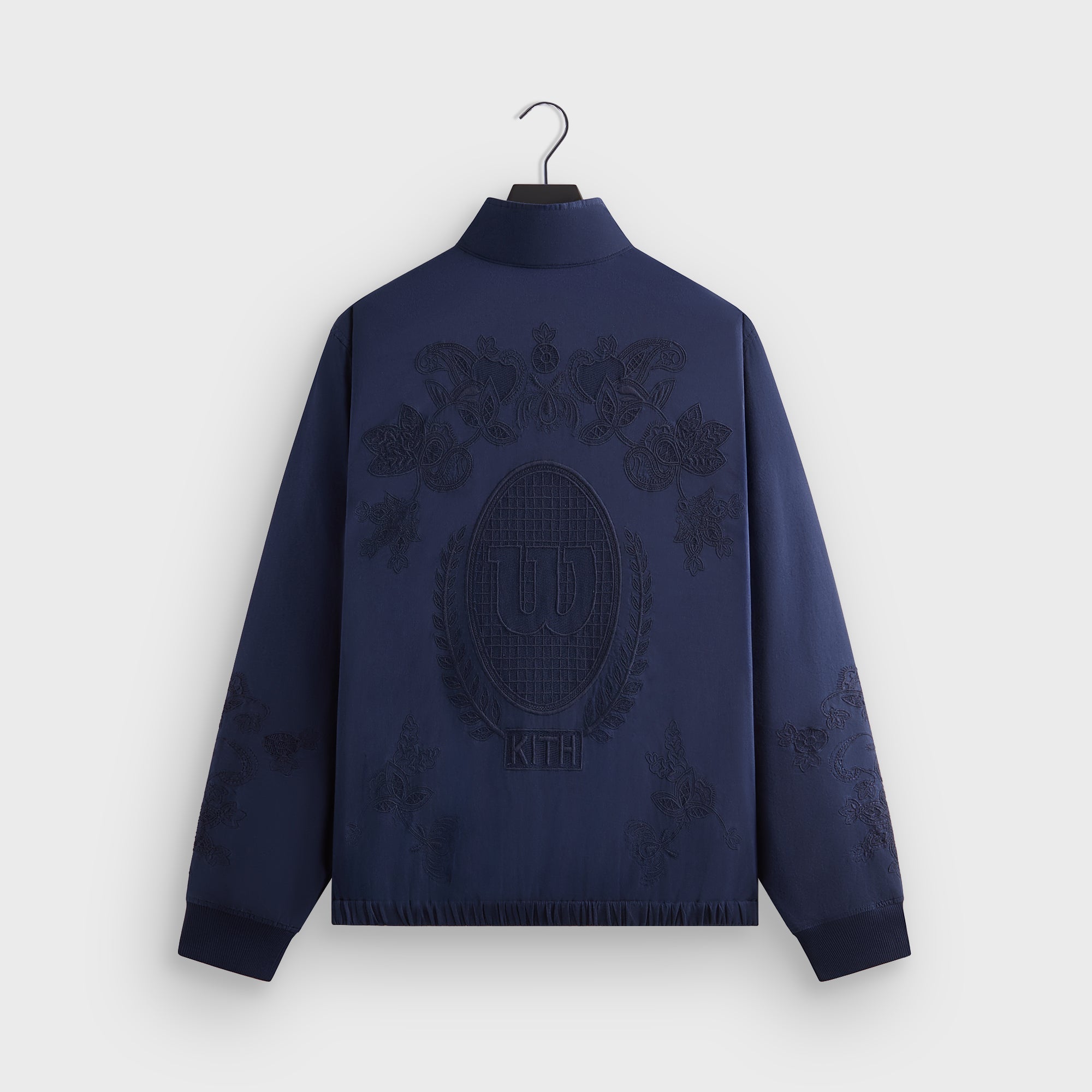 Kith for Wilson Embroidered Mesh Track Jacket - Nocturnal | Kith Nocturnal