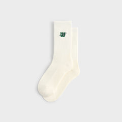 Kith for Wilson Logo Crew Socks - White | Kith White