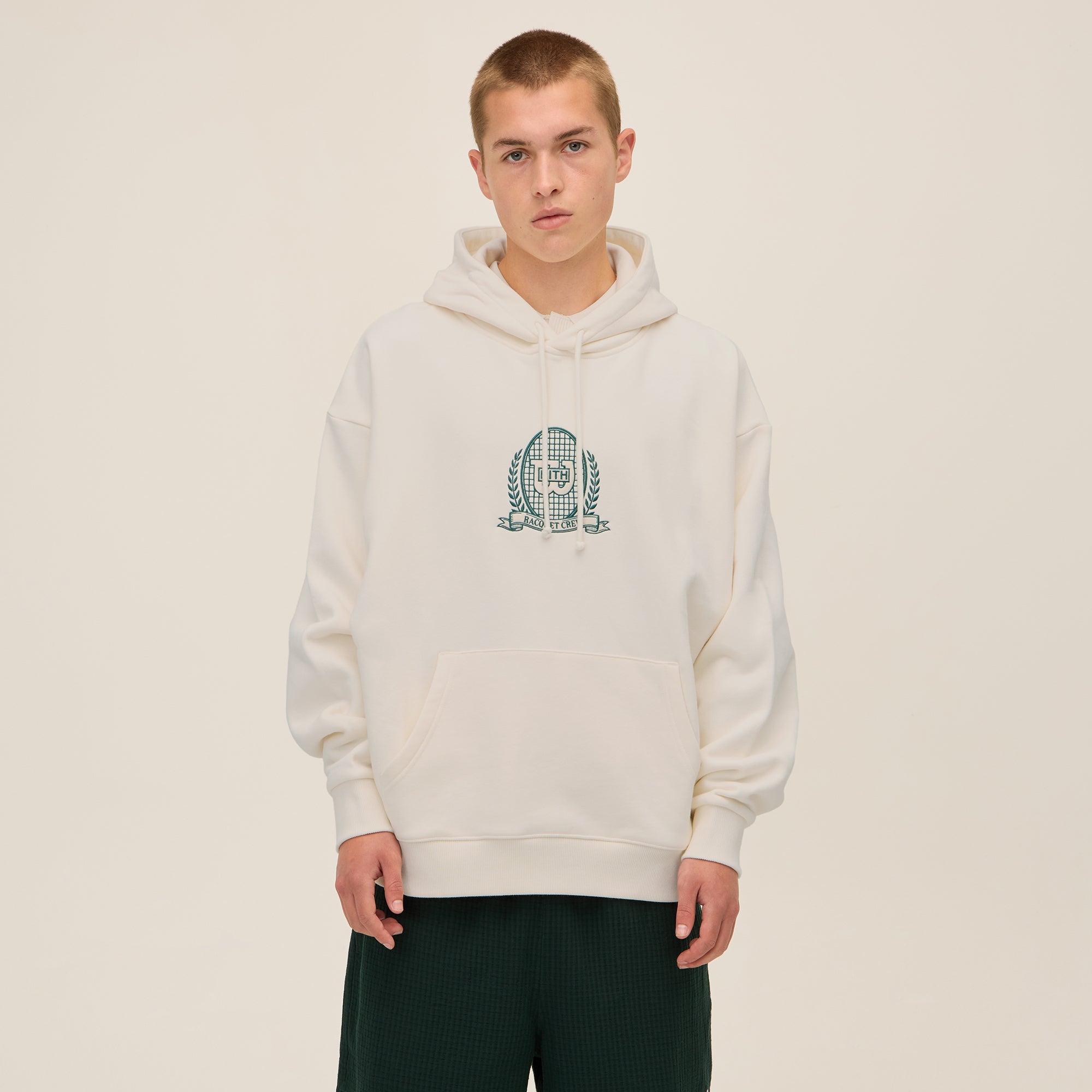 Kith for Wilson Crest Nelson Hoodie - Sandrift | Kith Sandrift