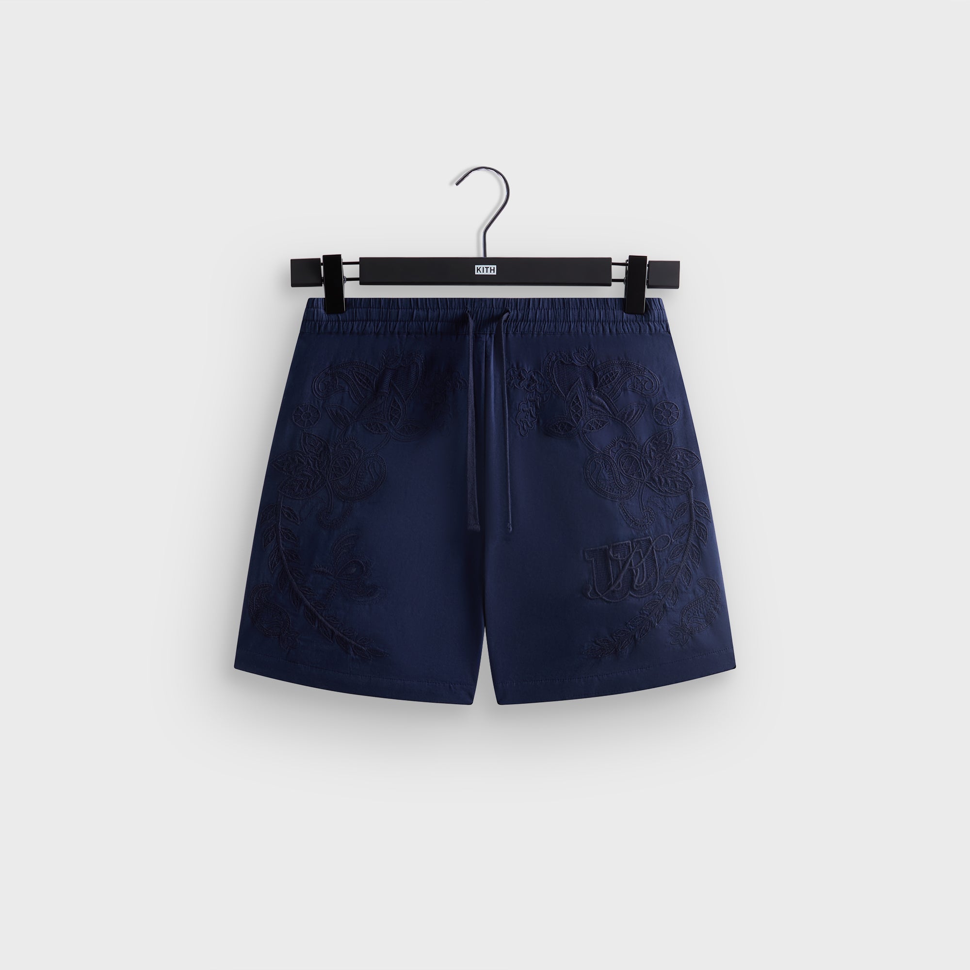 Kith for Wilson Embroidered Mesh Active Short - Nocturnal | Kith Nocturnal