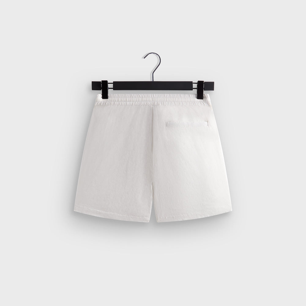 Kith for Wilson Embroidered Mesh Active Short - White | Kith White