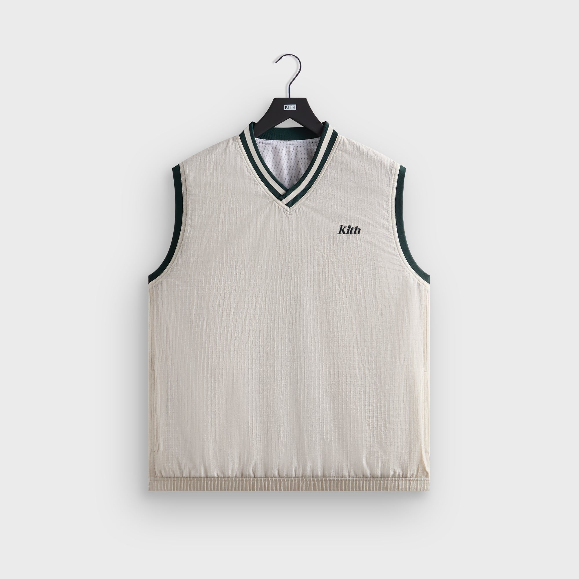 Kith for Wilson Dobby Reversible Vest - Sandrift | Kith Sandrift