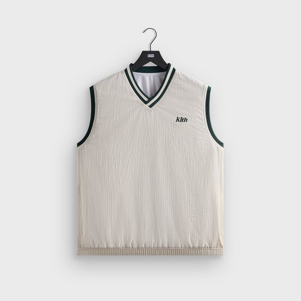 Kith for Wilson Dobby Reversible Vest - Sandrift | Kith Sandrift