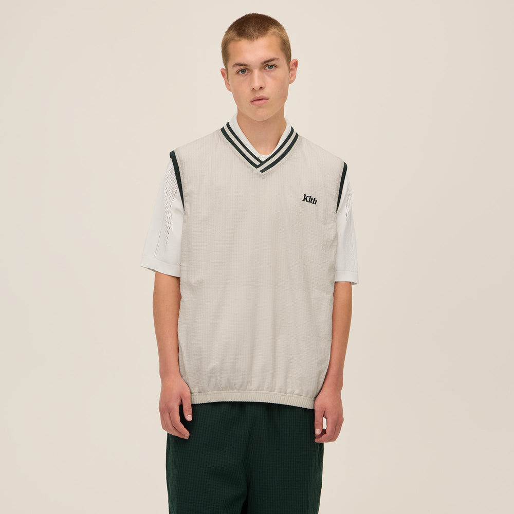 Kith for Wilson Dobby Reversible Vest - Sandrift | Kith Sandrift