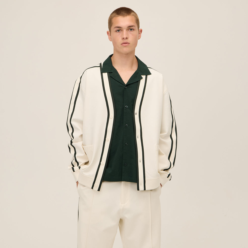 Kith for Wilson Track Cardigan - Sandrift | Kith Sandrift