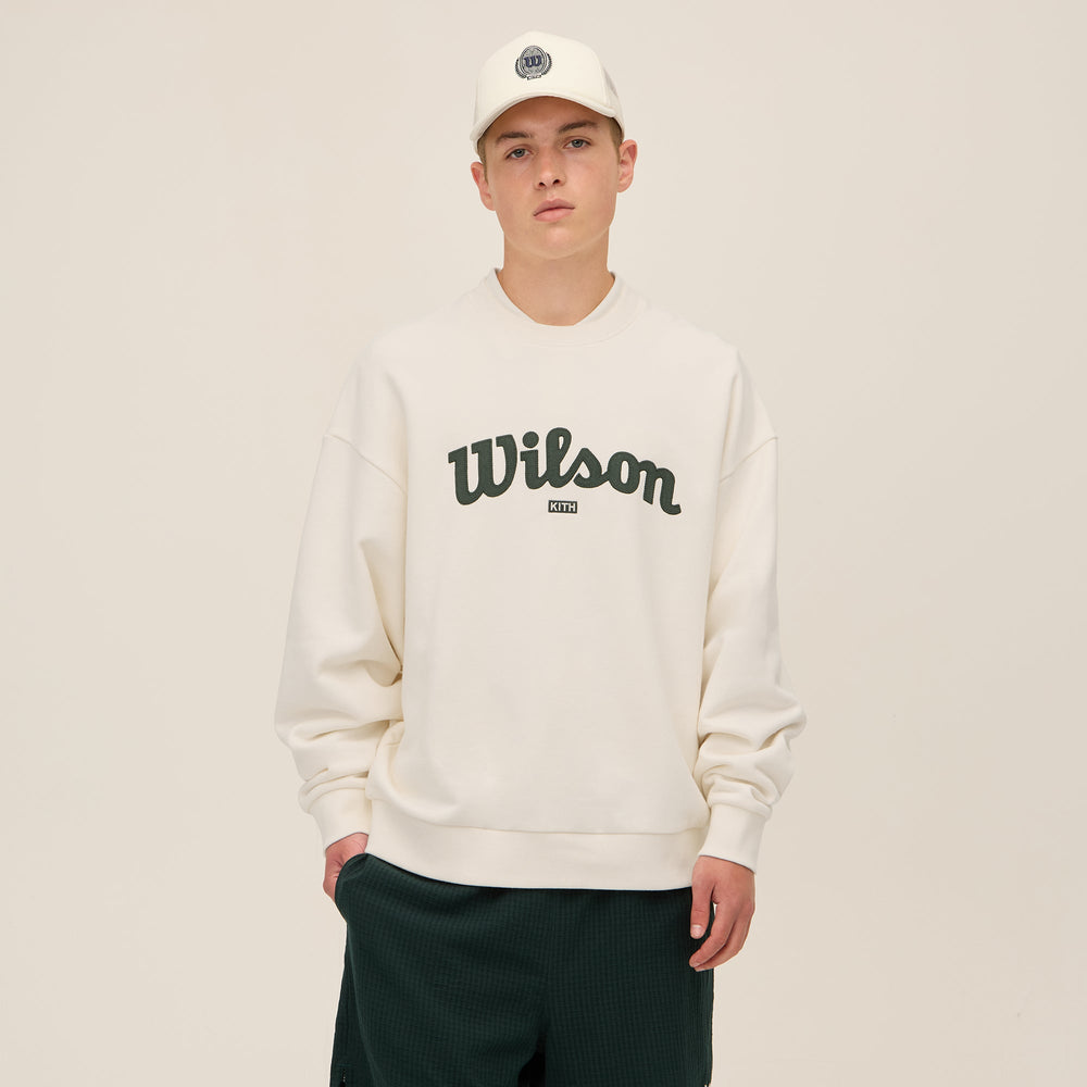 Kith for Wilson Nelson Crewneck - Sandrift | Kith Sandrift