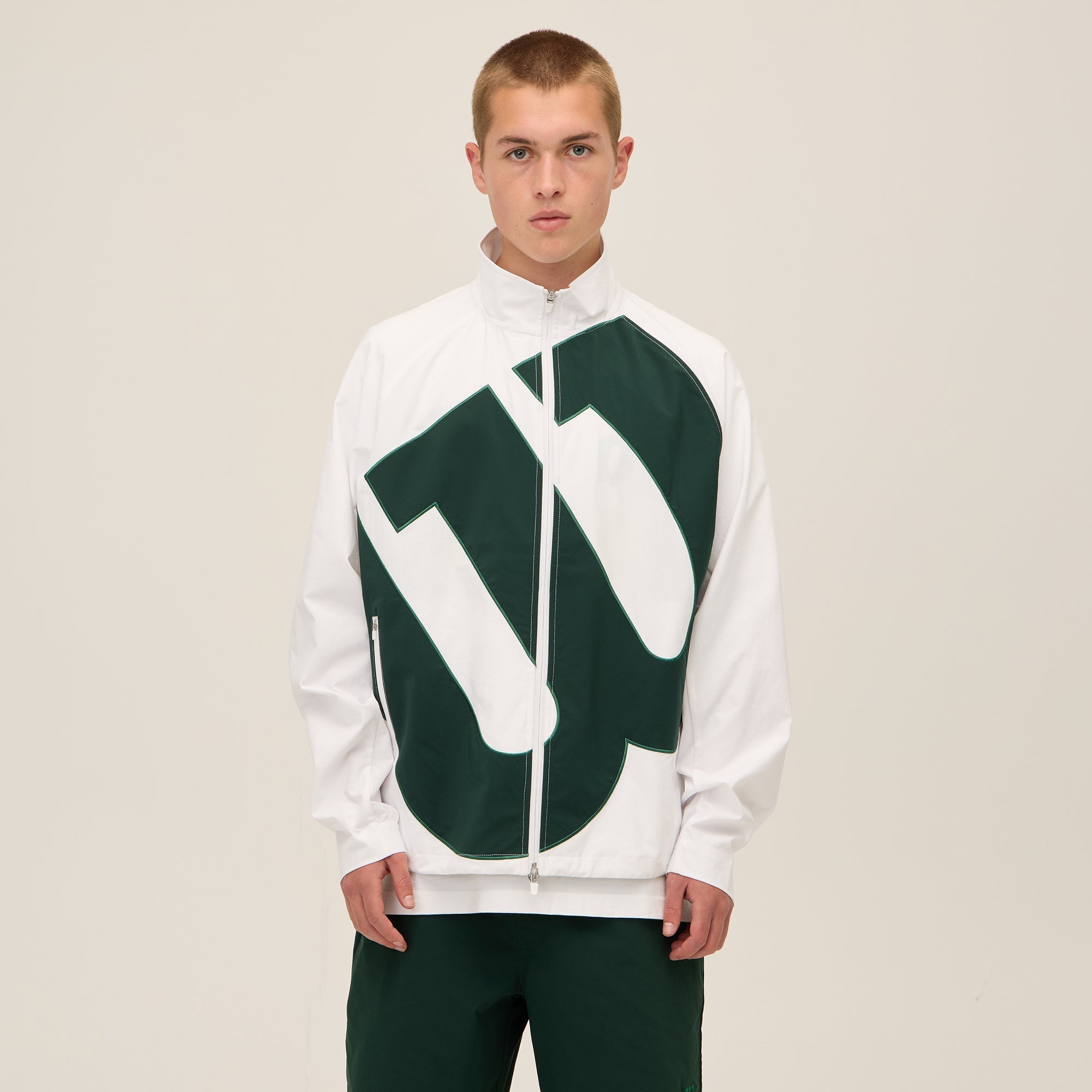 Kith for Wilson Track Jacket - White | Kith White
