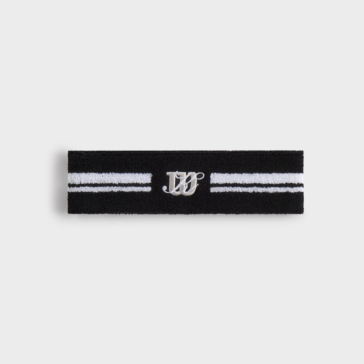 Kith for Wilson Terry Stripe Headband - Black | Kith Black
