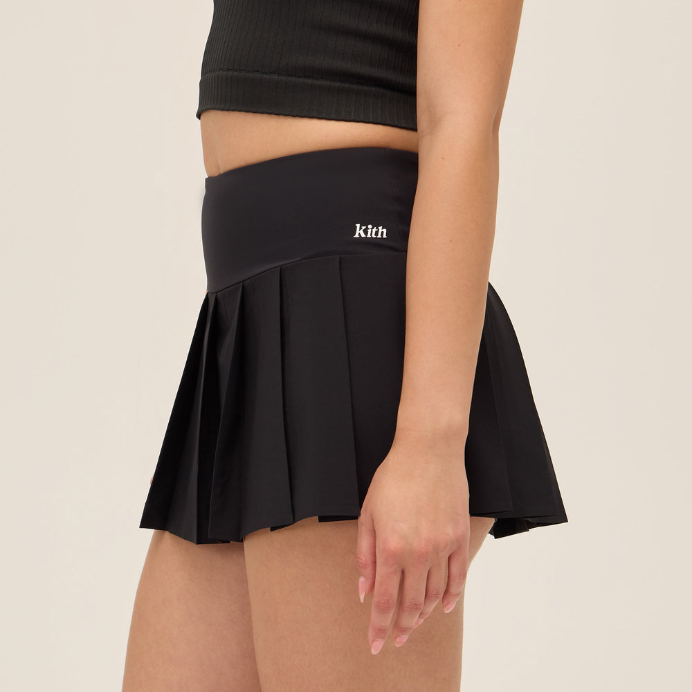 Kith Women for Wilson Eastside Tennis Skirt Light - Black | Kith Black