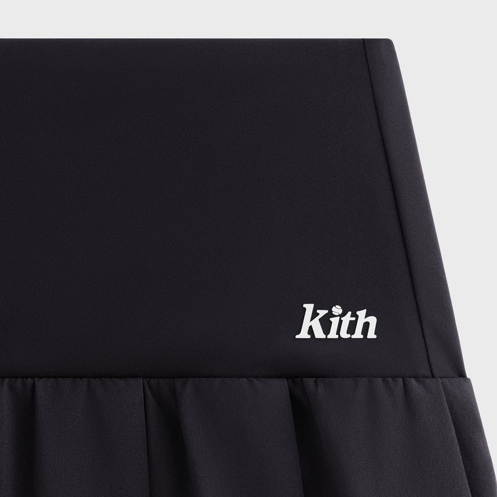 Kith Women for Wilson Eastside Tennis Skirt Light - Black | Kith Black
