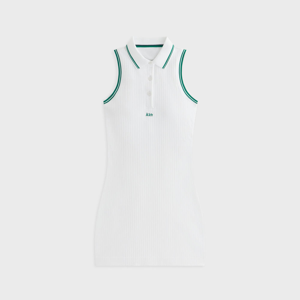 Kith Women for Wilson Seamless Polo Dress - White | Kith White