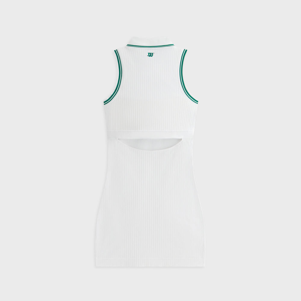 Kith Women for Wilson Seamless Polo Dress - White | Kith White