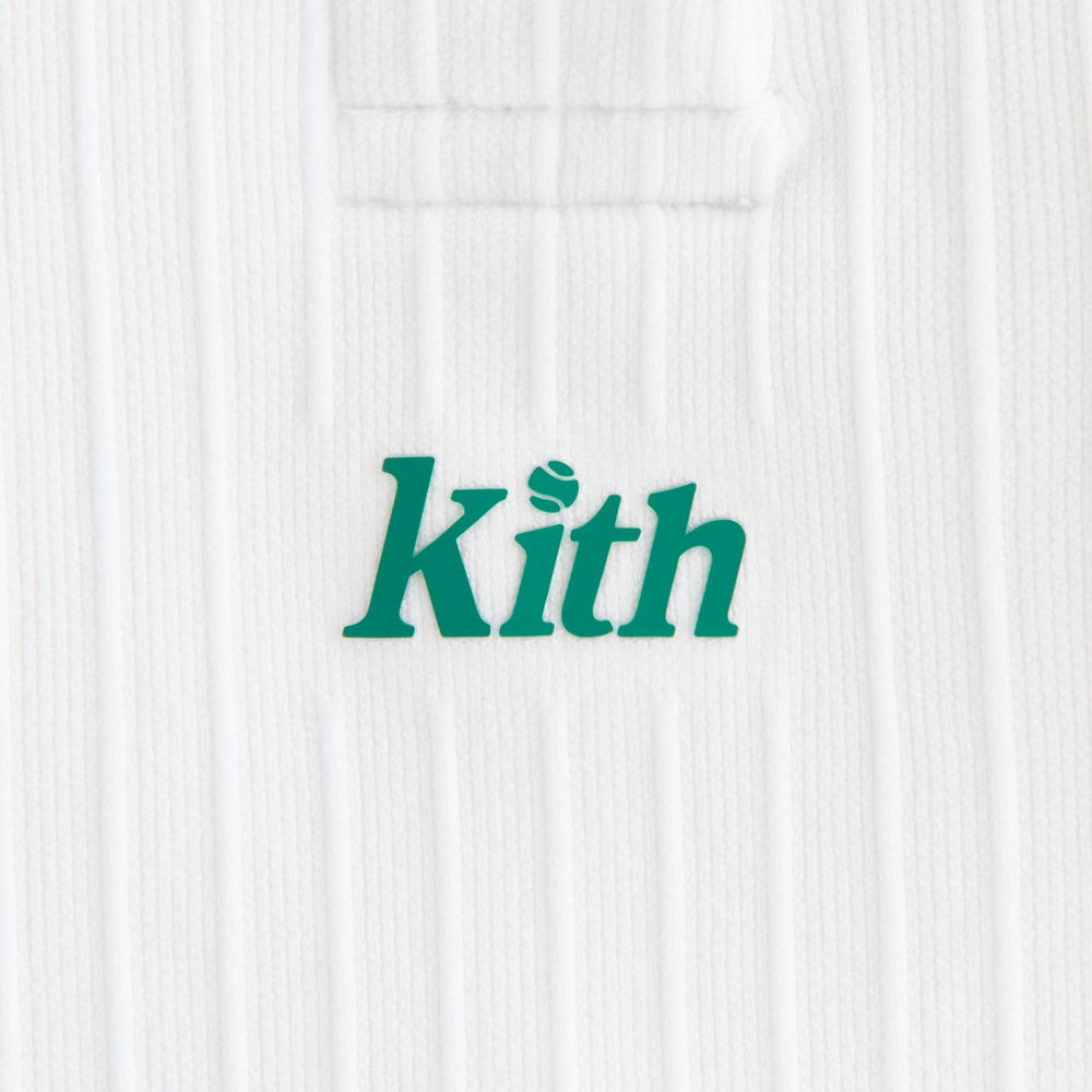 Kith Women for Wilson Seamless Polo Dress - White | Kith White