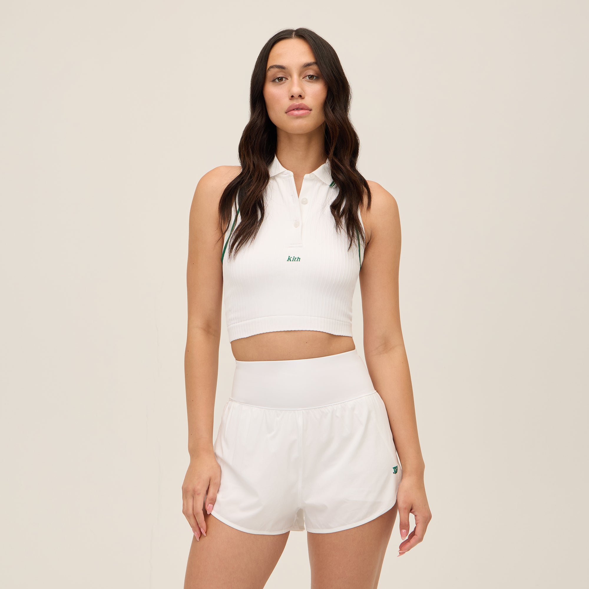 Kith Women for Wilson Split Court Short - White | Kith White