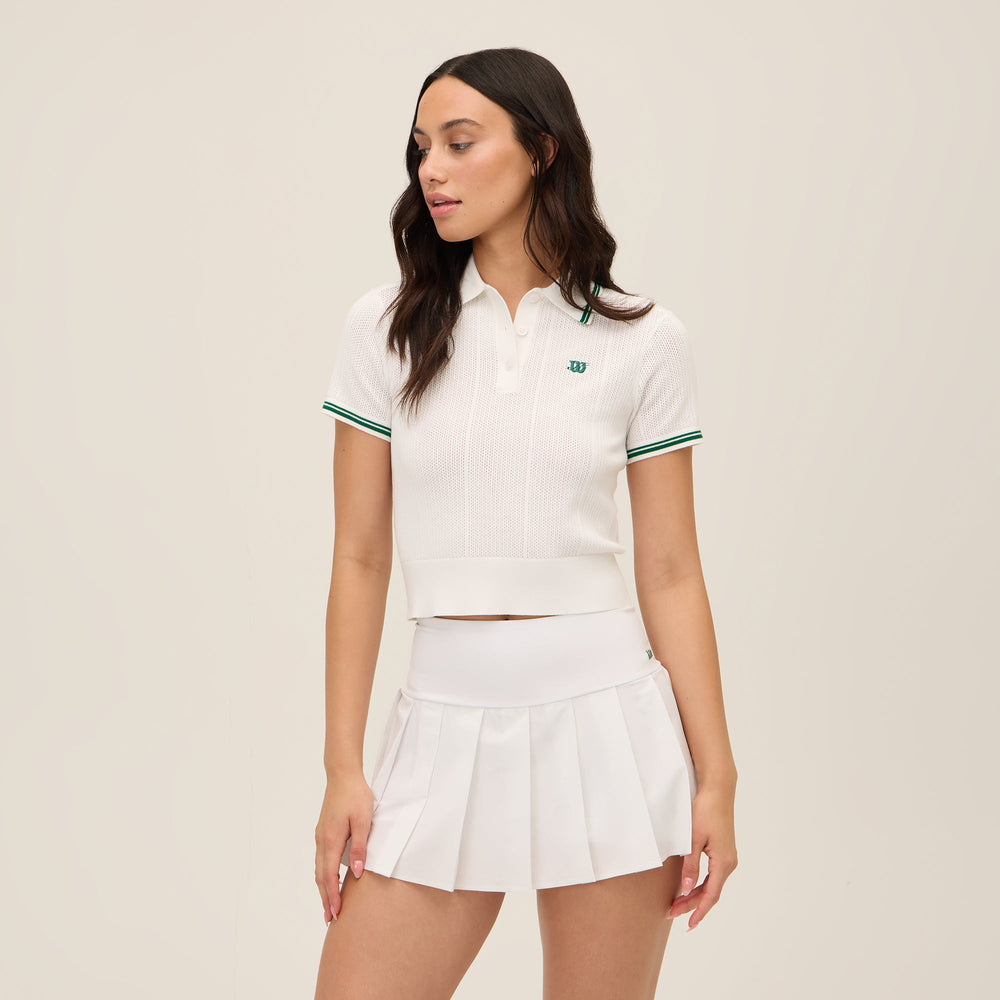 Kith Women for Wilson Eastside Tennis Skirt Light - White | Kith White