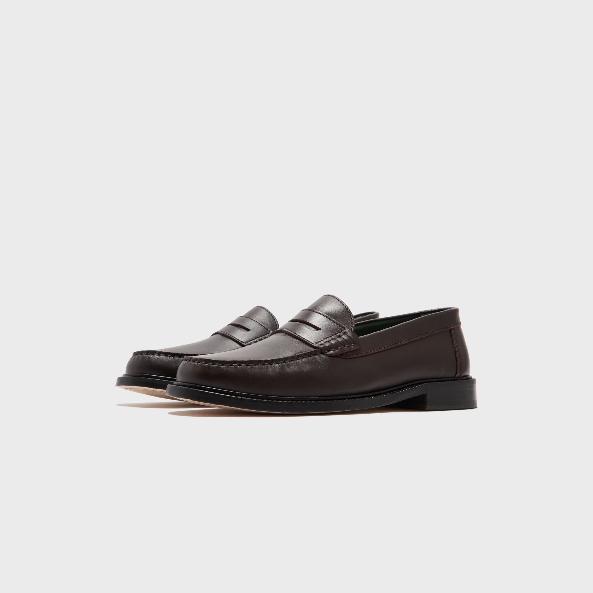 VINNY's Yardee Moccasin Loafer - Brown Nappa Leather | Kith Brown Nappa Leather