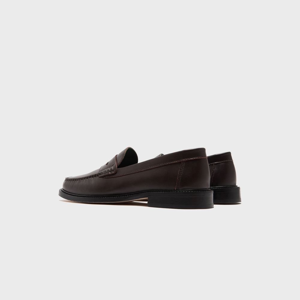 VINNY's Yardee Moccasin Loafer - Brown Nappa Leather | Kith Brown Nappa Leather