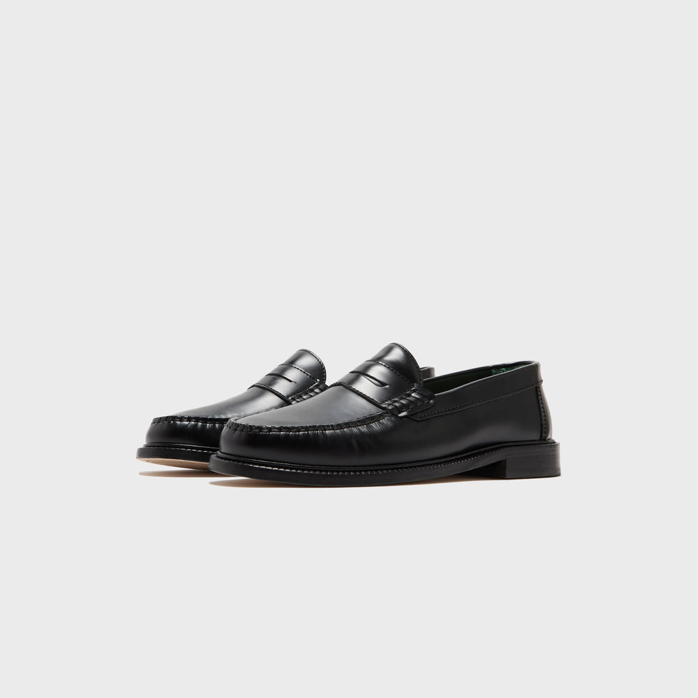 VINNY's Yardee Moccasin Loafer - Black Polido | Kith Black Polido