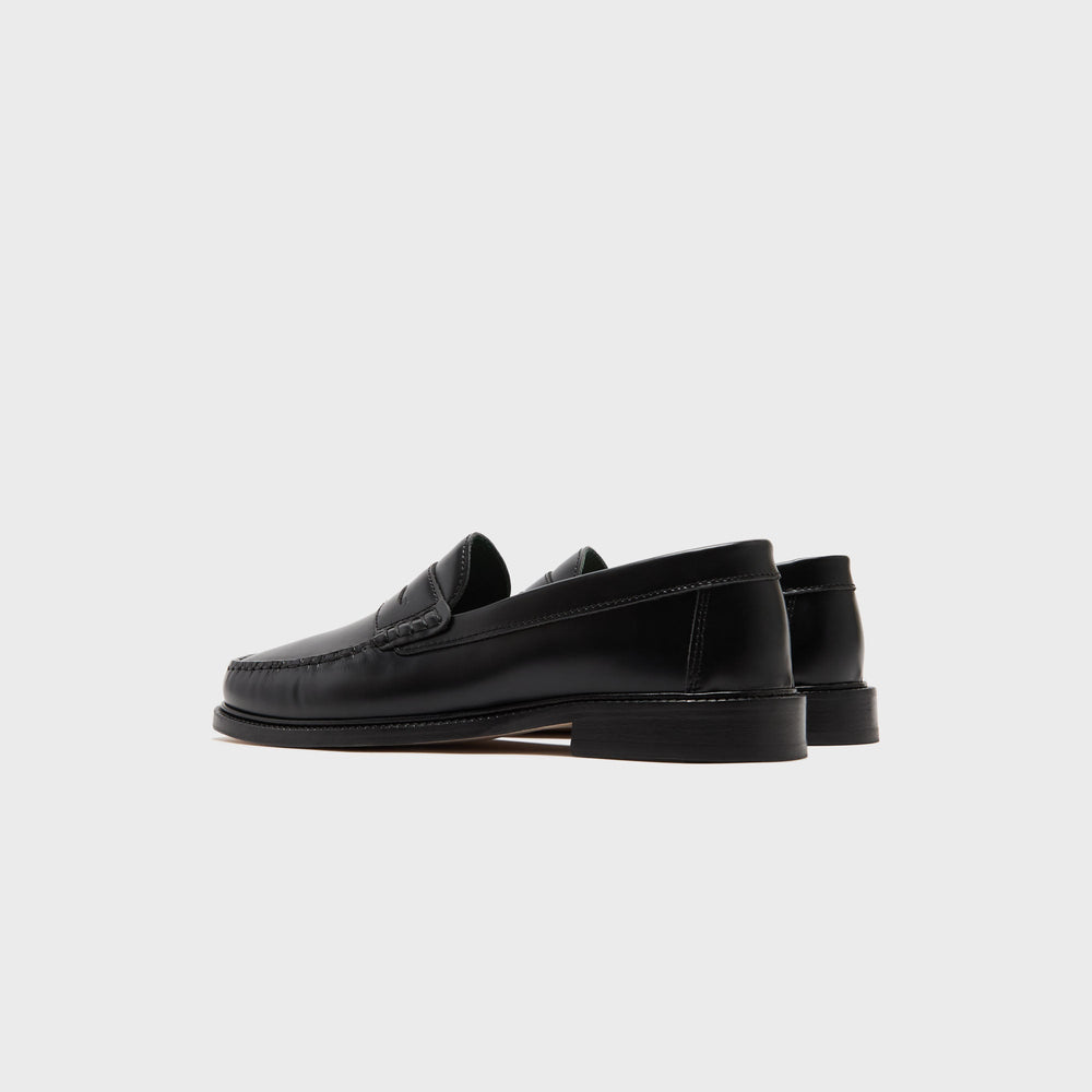 VINNY's Yardee Moccasin Loafer - Black Polido | Kith Black Polido