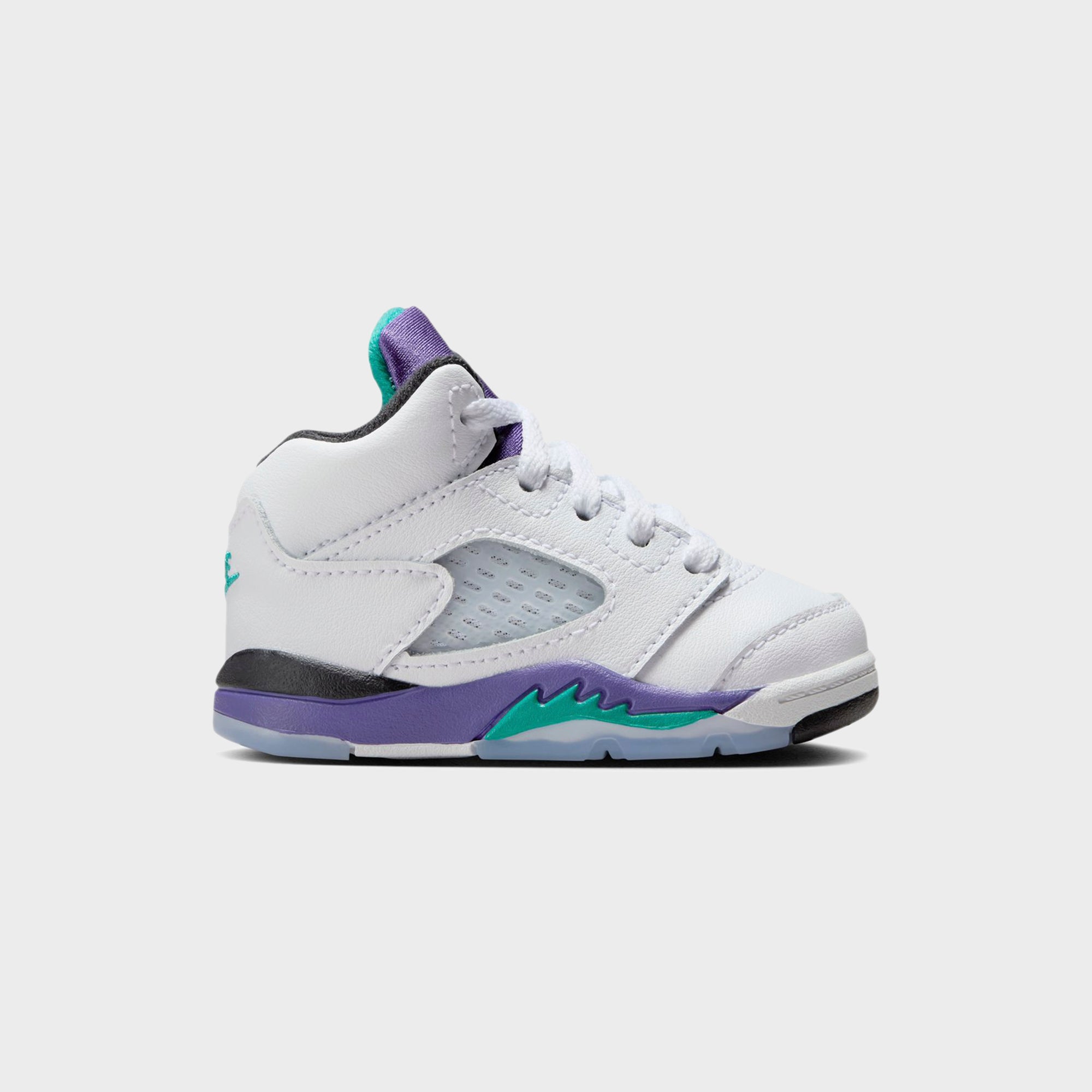 Jordan TD Air Jordan 5 - Black / New Emerald / Grape Ice | Kith Black / New Emerald / Grape Ice