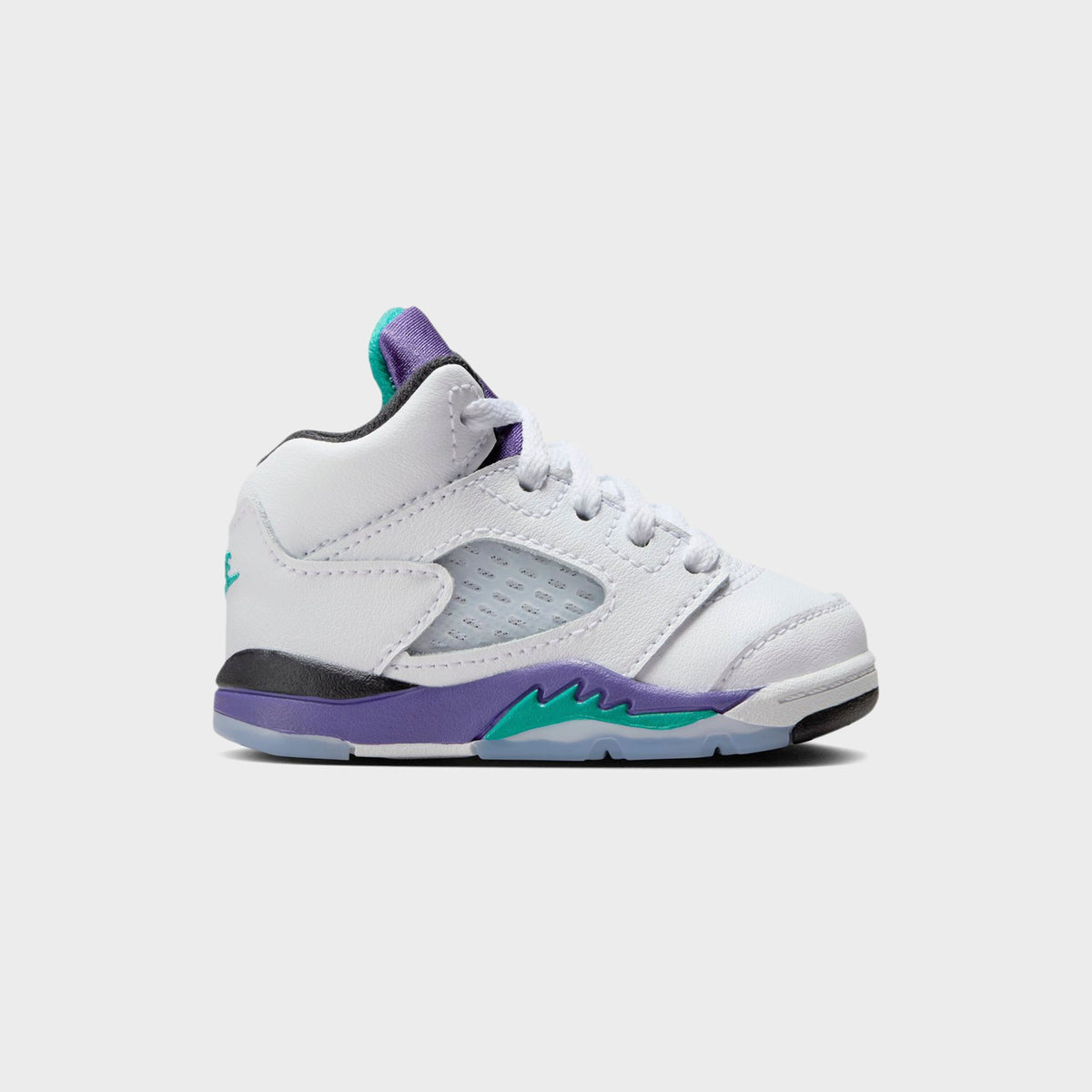 Jordan TD Air Jordan 5 - Black / New Emerald / Grape Ice | Kith Black / New Emerald / Grape Ice