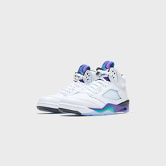 Jordan GS Air Jordan 5 - Black / New Emerald / Grape Ice | Kith Black / New Emerald / Grape Ice