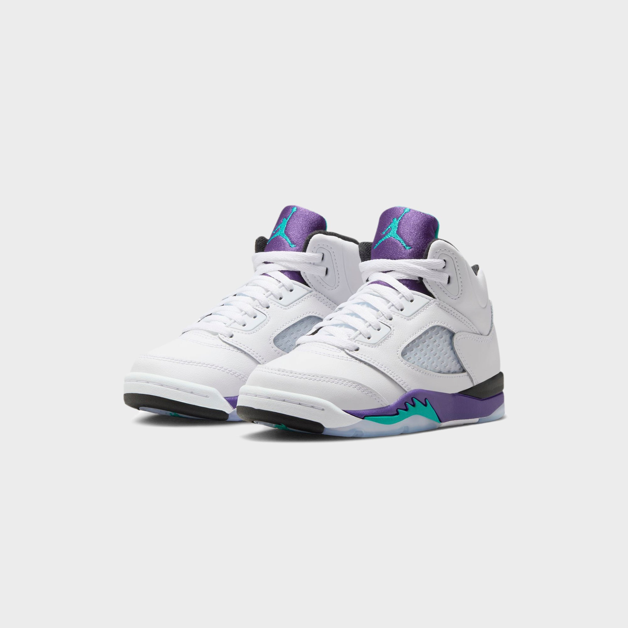 Jordan PS Air Jordan 5 - Black / New Emerald / Grape Ice | Kith Black / New Emerald / Grape Ice