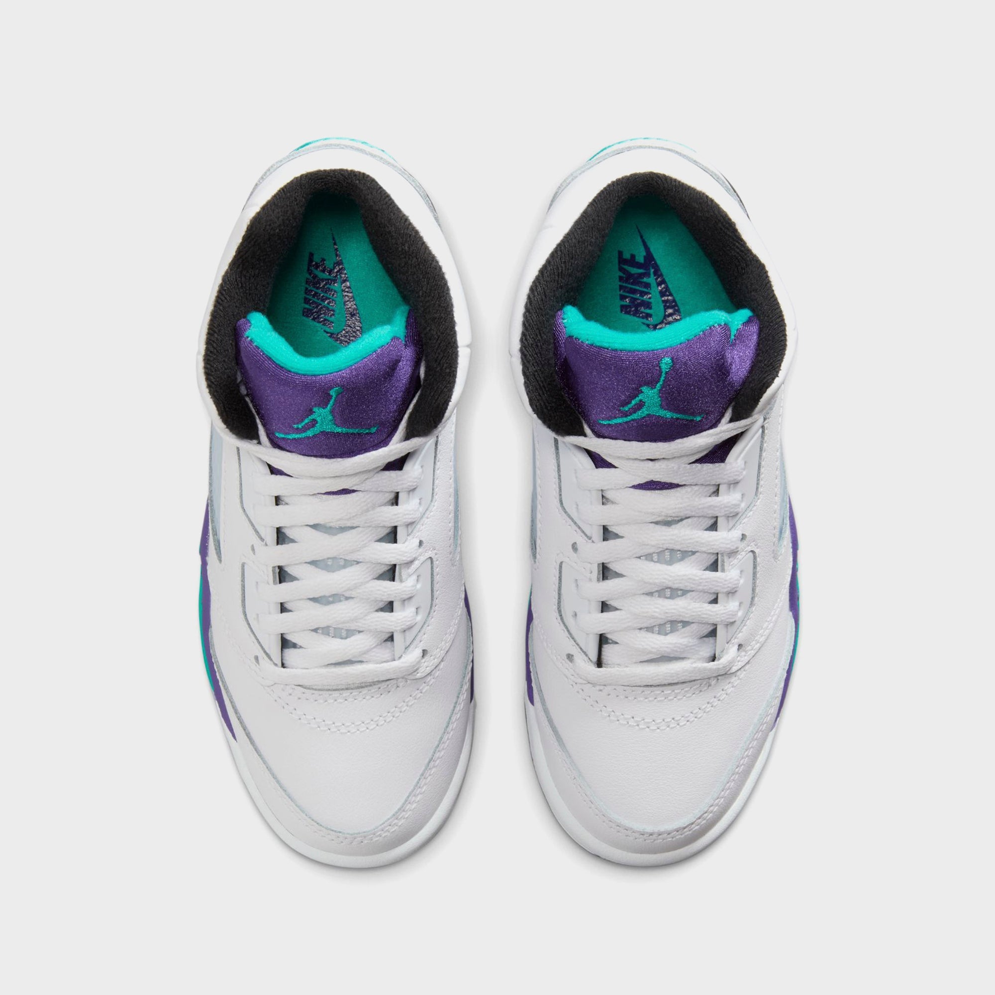 Jordan PS Air Jordan 5 - Black / New Emerald / Grape Ice | Kith Black / New Emerald / Grape Ice