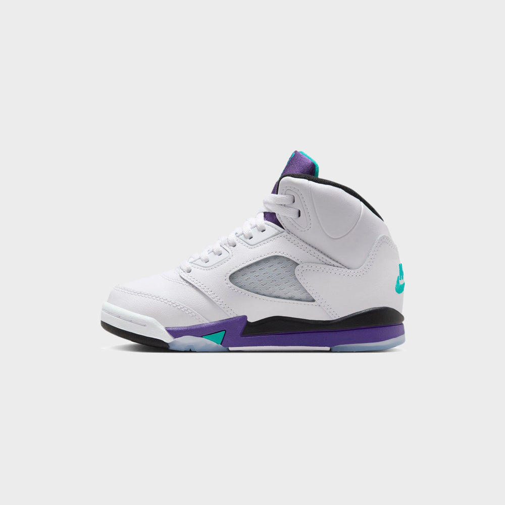 Jordan PS Air Jordan 5 - Black / New Emerald / Grape Ice | Kith Black / New Emerald / Grape Ice