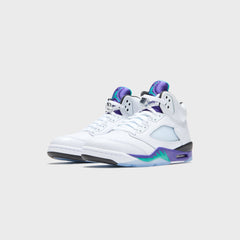 Jordan Air Jordan 5 - Black / New Emerald / Grape Ice | Kith Black / New Emerald / Grape Ice