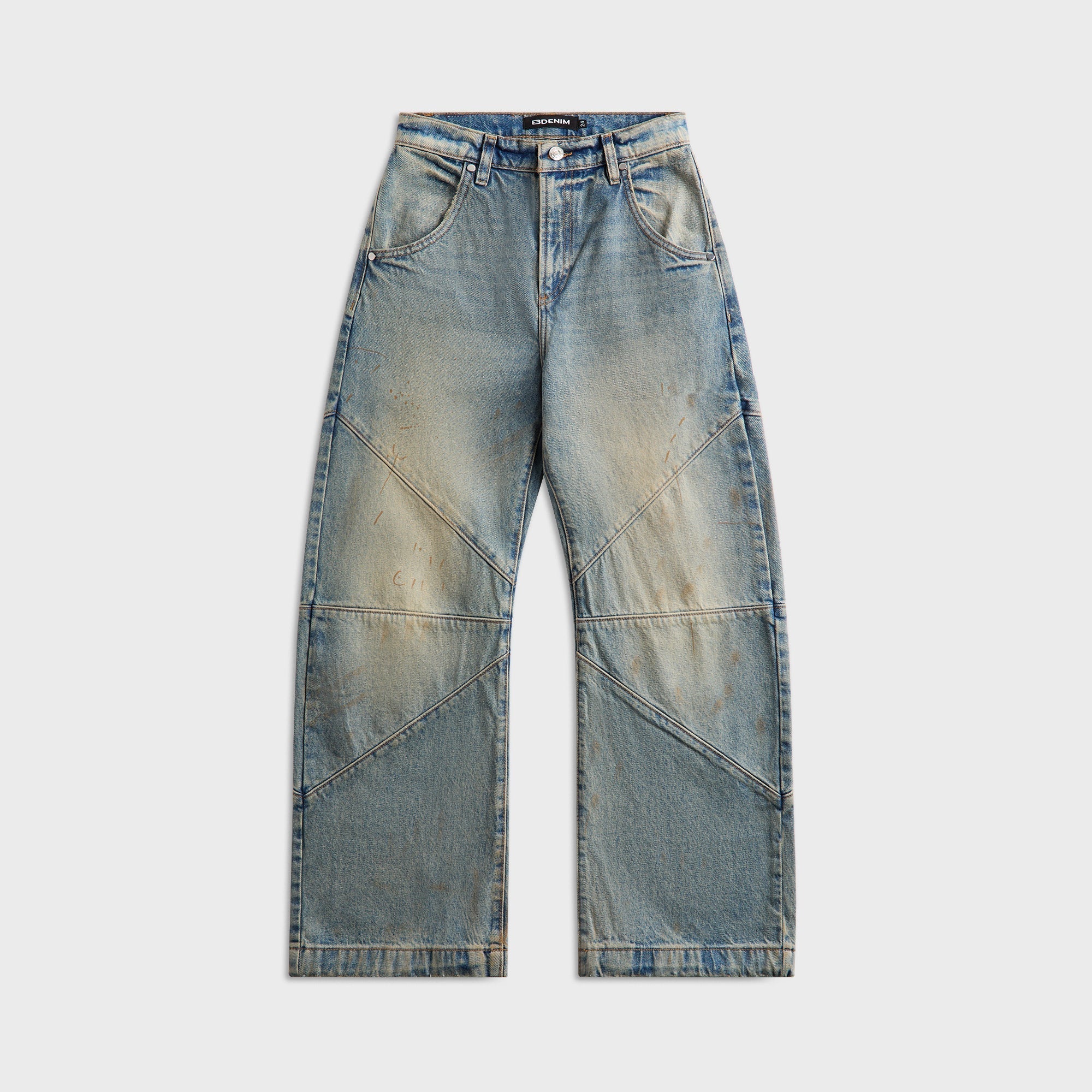 EB Denim Freddy Cropped Barrel - Stonefield | Kith Stonefield