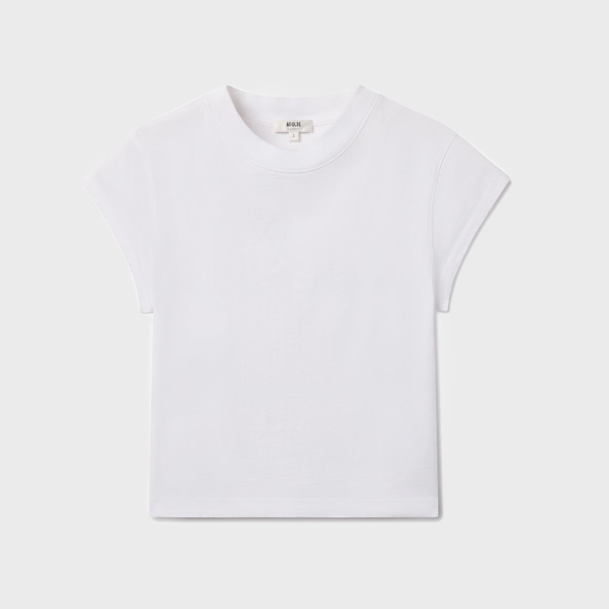 Agolde Bryce Cap Sleeve Tee - White | Kith White